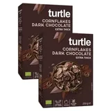 Turtle Schoko Cornflakes Dark glutenfrei Duo 2x250 g