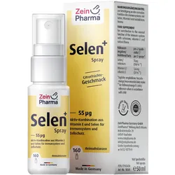 Zein Pharma Selen+ Spray Citrusfrüchte Geschmack 55μg 50 ml Spray