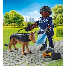 Playmobil Special Plus Polizist mit Spürhund 71162
