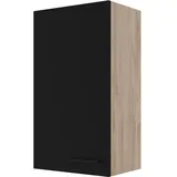 Flex-Well Hängeschrank Capri 50 x 89 x 32 cm Schwarz