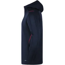 Jako Challenge Freizeitjacke Marine Meliert/Maroon 140
