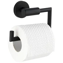 WENKO Toilettenpapierhalter Bosio schwarz