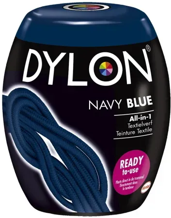 Dylon All-in-1 Textilfarbe Navy Blue 1 Set (08)