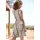 LASCANA Jerseykleid Shirtkleid Beige/Braun 46