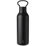 Stelton Isolierflasche Tabi 550 ml Edelstahl Schwarz