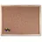 RHEITA Pinwand 40 x 60cm Kork-Pinnwand mit Naturholzrahmen