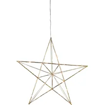 EGLO Weihnachtsstern Deko-Stern beleuchtet weiß