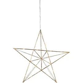 EGLO Weihnachtsstern Deko-Stern beleuchtet weiß