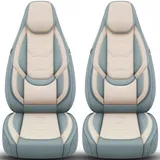 BREMER SITZBEZÜGE Wohnmobil Schonbezüge für Fiat Ducato / Weitere, H3, grau-beige
