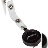 Q-Connect Ausweishalter JoJo - Aufrollmechanik, ca. 60 cm, schwarz, 10 Stück