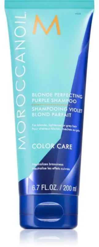 Moroccanoil Color Care Shampoo Silbershampoo und Tönungsshampoo für blonde Haare 200 ml