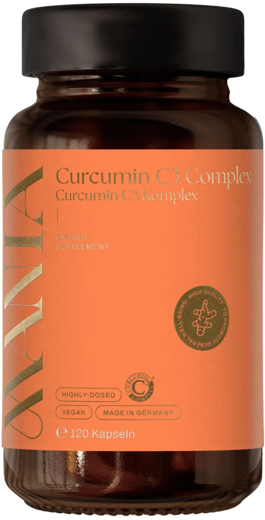 Mania Curcumin C3 Komplex Kapseln 120 St