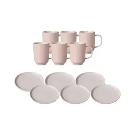 Ritzenhoff & Breker Jasper Kaffeeservice 12-tlg. grau/rosa