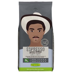 Rapunzel Heldenkaffee Espresso  ganze Bohne HIH bio 250g