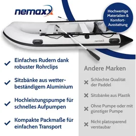 Nemaxx Schlauchboot 380 cm