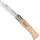 Opinel Taschenmesser No. 08 Edelstahlklinge mit Holzgriff