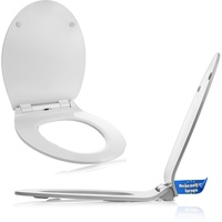 Toilettendeckel mit Absenkautomatik Slim Line oval