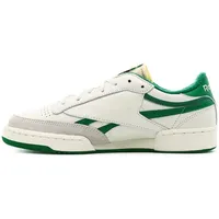 Reebok Club C Revenge Vintage Sneaker, Chalk/Paperwhite/Glen Green, 40 EU