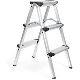 Wiltec Klappleiter 3 Stufen