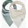 jollein Velvet Rib, Bandana Halstücher 2er-Pack, Sea Green/Ivory
