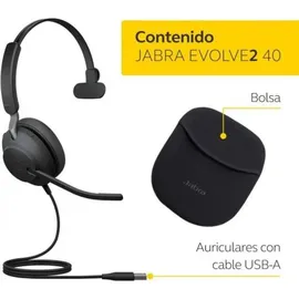 JABRA Evolve2 40 UC Mono USB-A