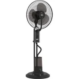 Homcom Ventilator 75 cm Standventilator Schwarz