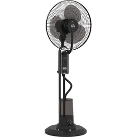 Homcom Ventilator 75 cm Standventilator Schwarz
