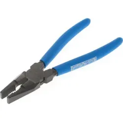 Gedore Kombizange zum Schneiden/Halten/Drehen, lange Schneiden, Antirutsch-Griff, DE-Modell, Länge 180 mm, 8210-180 TL