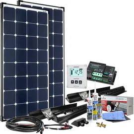 Offgridtec »240W 12V MPPT Premium XL Wohnmobil Komplettset EBL-Option«, (Set), High-End Solarmodul
