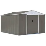 Habitat et Jardin Gartenhaus 3,4 x 3,4 m Schwarz