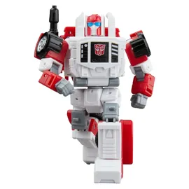 Transformers Age of the Primes Swerve, verwandelbare Deluxe-Klasse Action-Figur 11 cm, Blau/Weiß