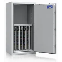 ISS safe4key Schlüsseltresor grau mit 440 Haken Doppelbartschloss