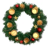 Gravidus Adventskranz Ø35cm mit Kerzenhalter