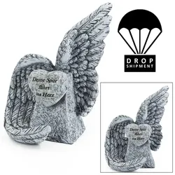 NOOR living Grabschmuck, Flügel , grau