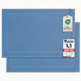 Komfortec Badteppich Hellblau 50 x 80 cm