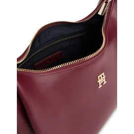 Tommy Hilfiger TH ESSENTIAL SHOULDER BAG Schultertasche Kunstleder Bordeaux