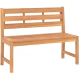 vidaXL Gartenbank 119 x 55 x 90 cm Braun