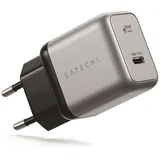 Satechi 30W USB-C GaN Wandladegerät - Schwarz/Silber