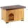 Ferplast Hundehütte Baita 50, Hundehaus aus Kiefernholz, 56x46,5x41,5cm