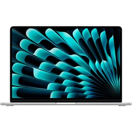 Apple MacBook Air 15"" Notebooks Gr. 16 GB RAM 256 GB SSD, silberfarben (silber) MacBook Air Pro