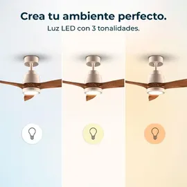 Cecotec EnergySilence Aero 5295 132 cm Deckenventilator Gold