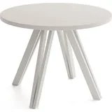 ESSTISCH Ravero runder ausziehbarer, Kaschmir 100/100/77 cm