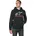 Kapuzenpullover Schwarz/Weiß/Rot XL