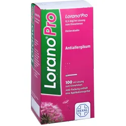 LoranoPro 0,5 mg/ml Lösung zum Einnehmen - Bei allergischen Reaktionen