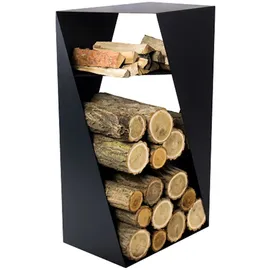 Magnus Kaminholzregal R156 Metall 45 x 30 x 80 cm 1 Stück Schwarz