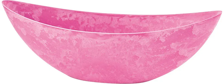 Schiffchen Kunststoff 39x10x12,5cm pink