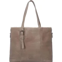 FredsBruder Inside Out Wendeshopper Leder 37 cm soft taupe