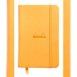 Rhodia Webnotebok Rhodia A6 9x14cm 96 Blatt dot/punktkariert 90g - Orange 118568C