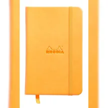 Rhodia Webnotebok Rhodia A6 9x14cm 96 Blatt dot/punktkariert 90g - Orange 118568C