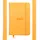 Rhodia Webnotebok Rhodia A6 9x14cm 96 Blatt dot/punktkariert 90g - Orange 118568C